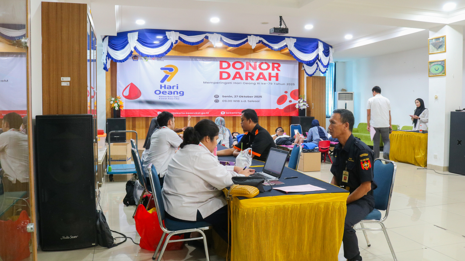 Donor Darah Dalam Rangka Peringatan Hari Oeang Ke-79 Tahun 2025