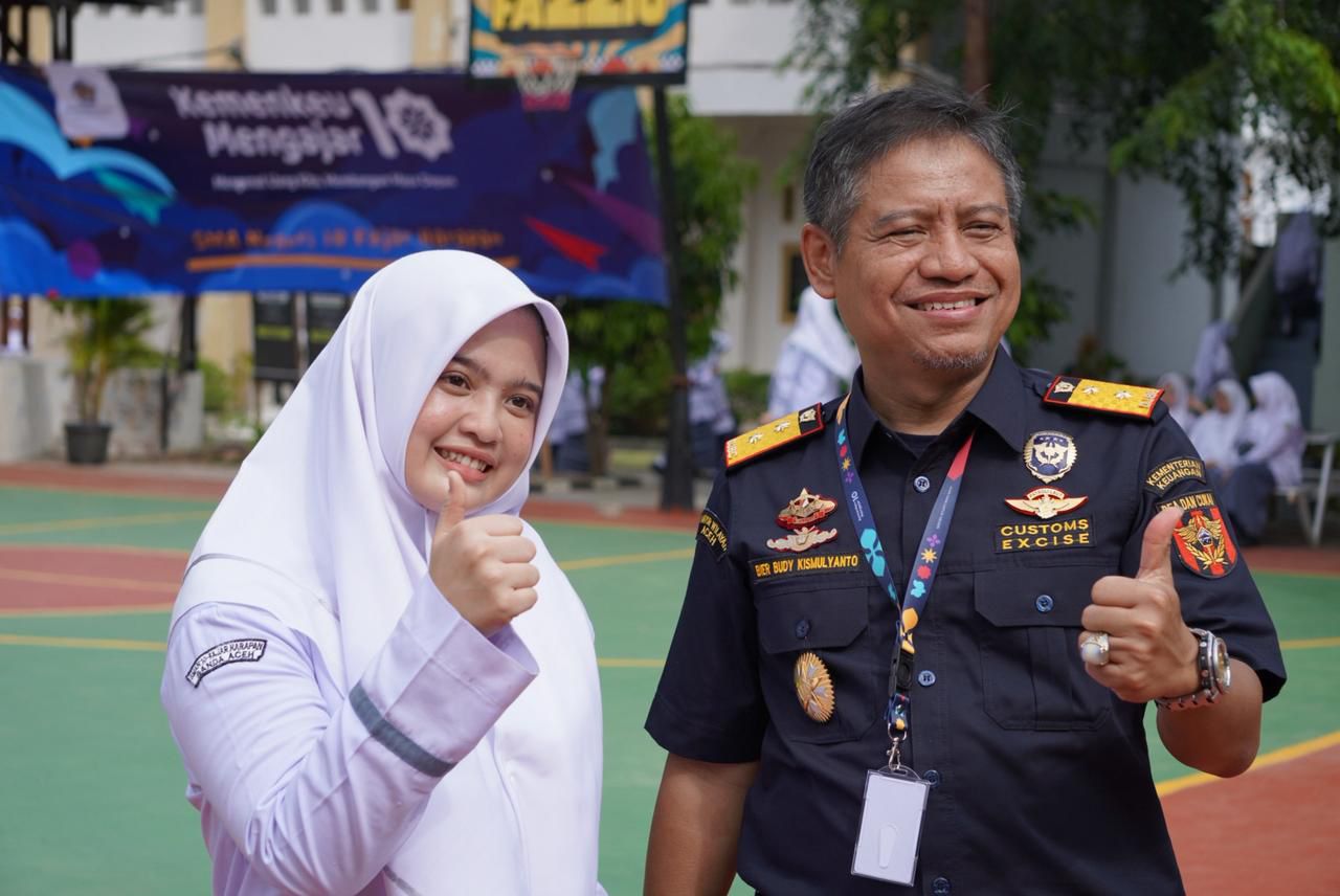 Jaga Semangat Kepahlawanan, Kanwil Bea Cukai Aceh Buka Kemenkeu Mengajar 10: Kenalkan “Uang Kita” kepada Pelajar