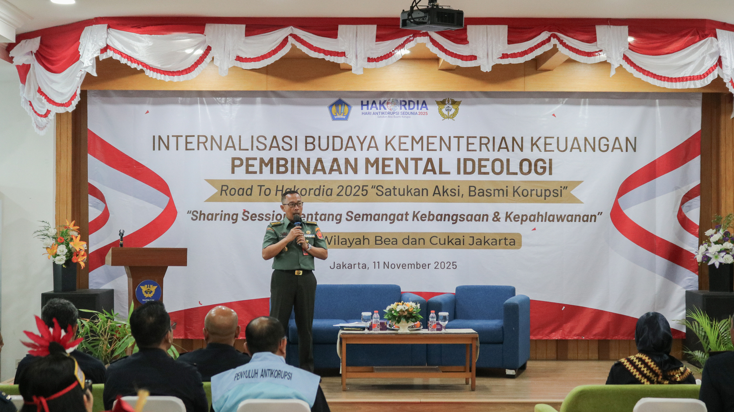 Bea Cukai Kanwil Jakarta Gelar Bintal Ideologi Dalam Rangka Memperingati Hari Pahlawan Tahun 2025 dan Road To Harkodia 2025