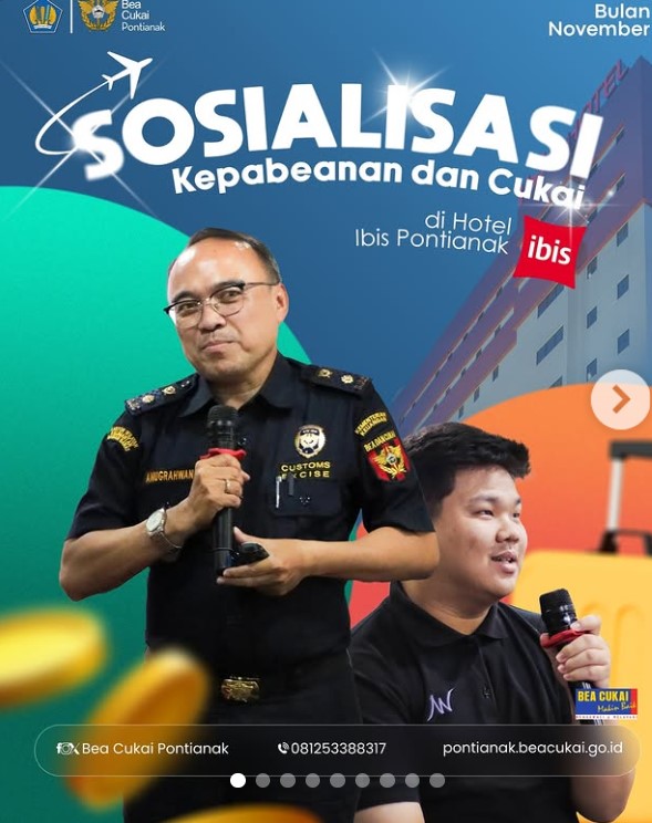 Sosialisasi Bea dan Cukai Pontianak