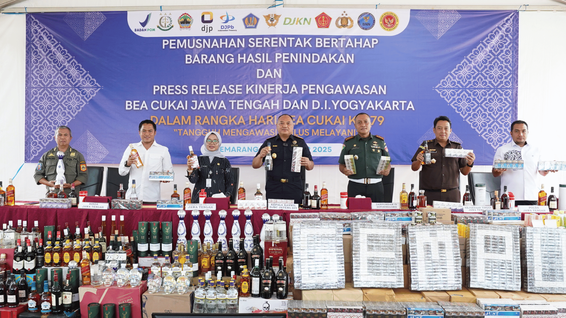 Perkuat Sinergi dengan Aparat Penegak Hukum: Komitmen Bea Cukai Jateng DIY Berantas Peredaran Barang Ilegal