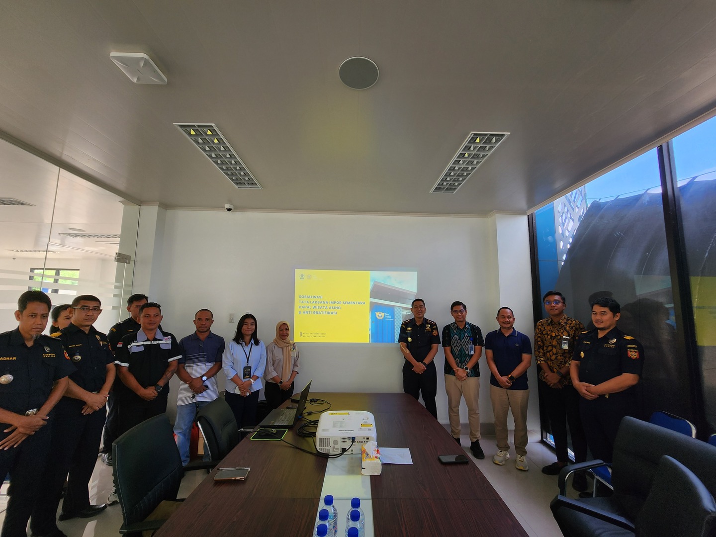 Sosialisasi Tatalaksana Impor Sementara Kapal Wisata Asing dan Anti Gratifikasi