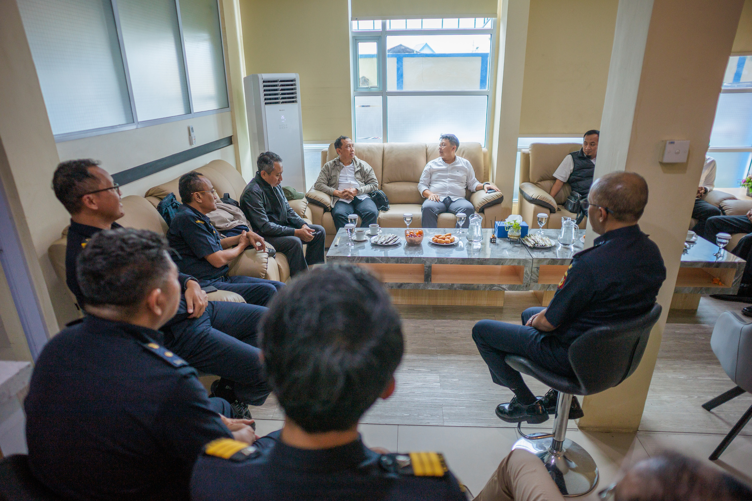 Perkuat Sinergi Pengawasan, BC Tanjungpinang menerima kunjungan BC Jakarta