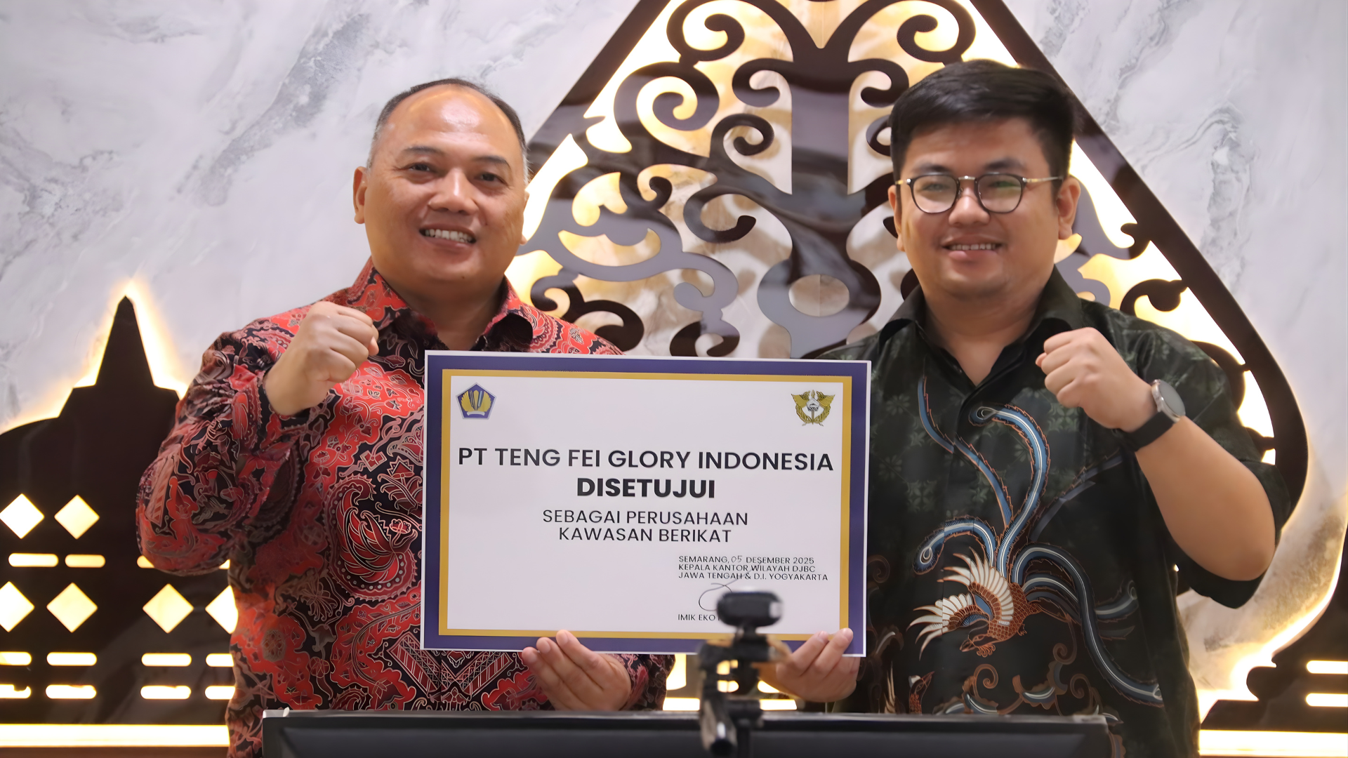 Bea Cukai Jateng DIY Pacu Ekspor Sepatu Olahraga Tegal ke Global  Lewat Kawasan Berikat