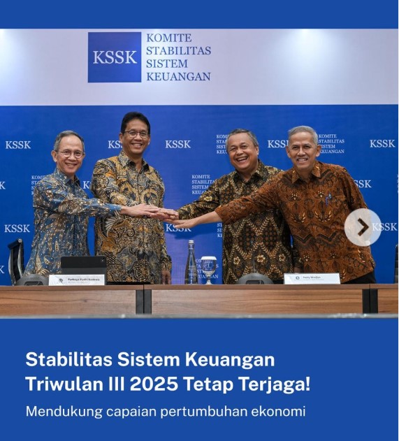 Stabilitas Sistem Keuangan triwulan III tahun 2025 tetap terjaga