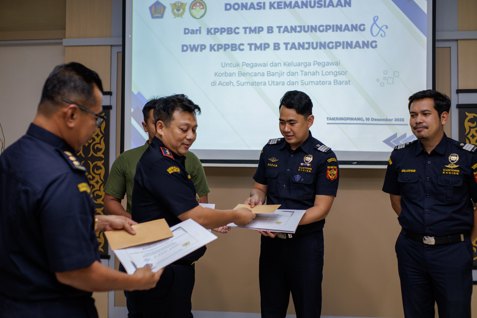 Dari Bea Cukai Tanjungpinang untuk Sumatera: Uluran Kepedulian