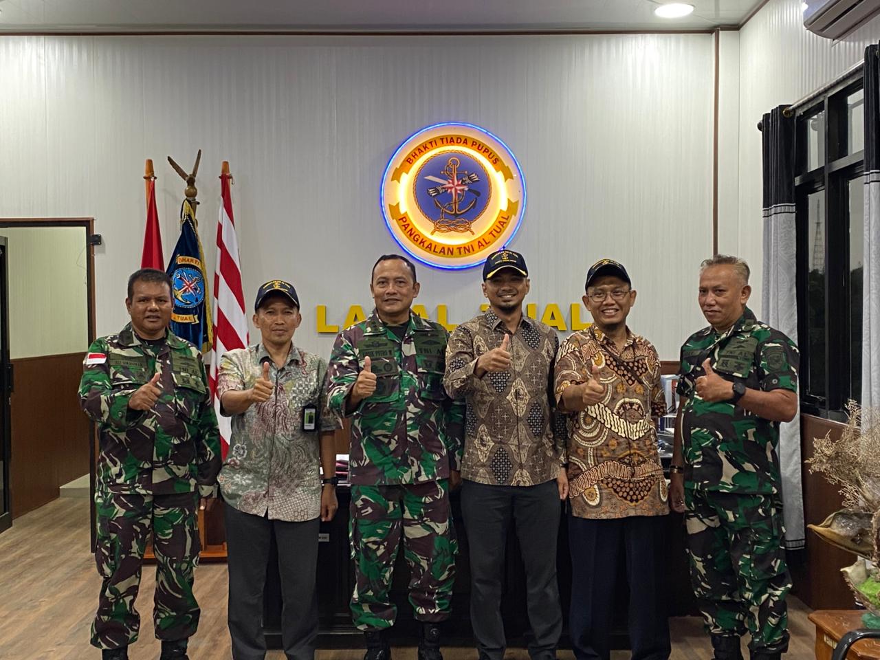 Perkuat Sinergi Awal Tahun, Kemenkeu Satu Kei Jalin Koordinasi Strategis dengan Lanal Tual