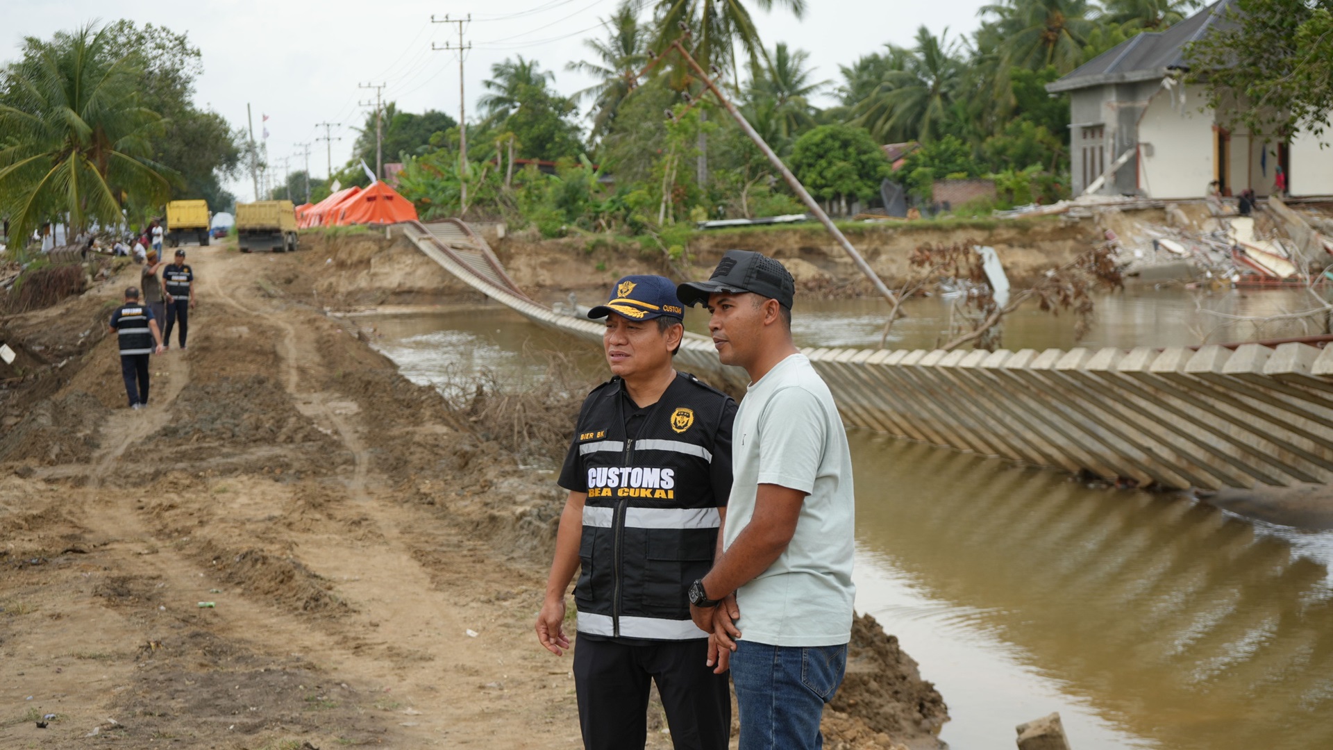 Bea Cukai Peduli Hadir di Keude Bungkah, Aceh Utara