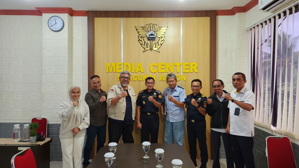 Bea Cukai Ambon Terima Kunjungan Koordinasi dari BKI-DNV