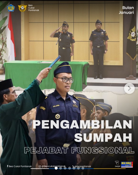 Pengambilan Sumpah dan Pelantikan Pejabat Fungsional.