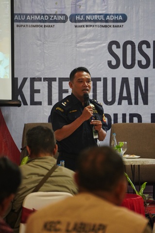 Sosialisasi dan Penindakan Rokok Ilegal Bea Cukai Mataram di Semester I Tahun 2025