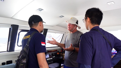 Dukung Pengembangan Pariwisata di Pulau Lombok, Bea Cukai Mataram Layani Impor Sementara Yacht Asing dalam Event World ARC 2025