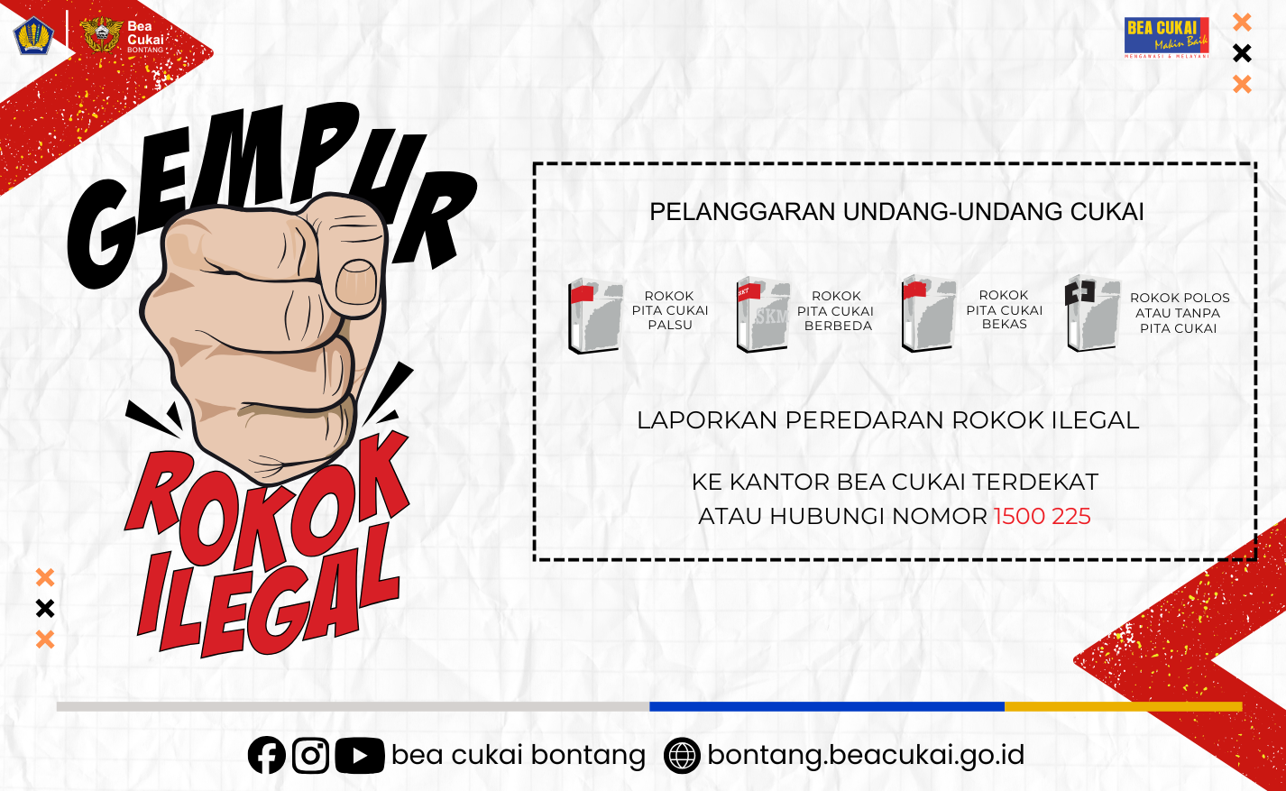 gempur rokok ilegal