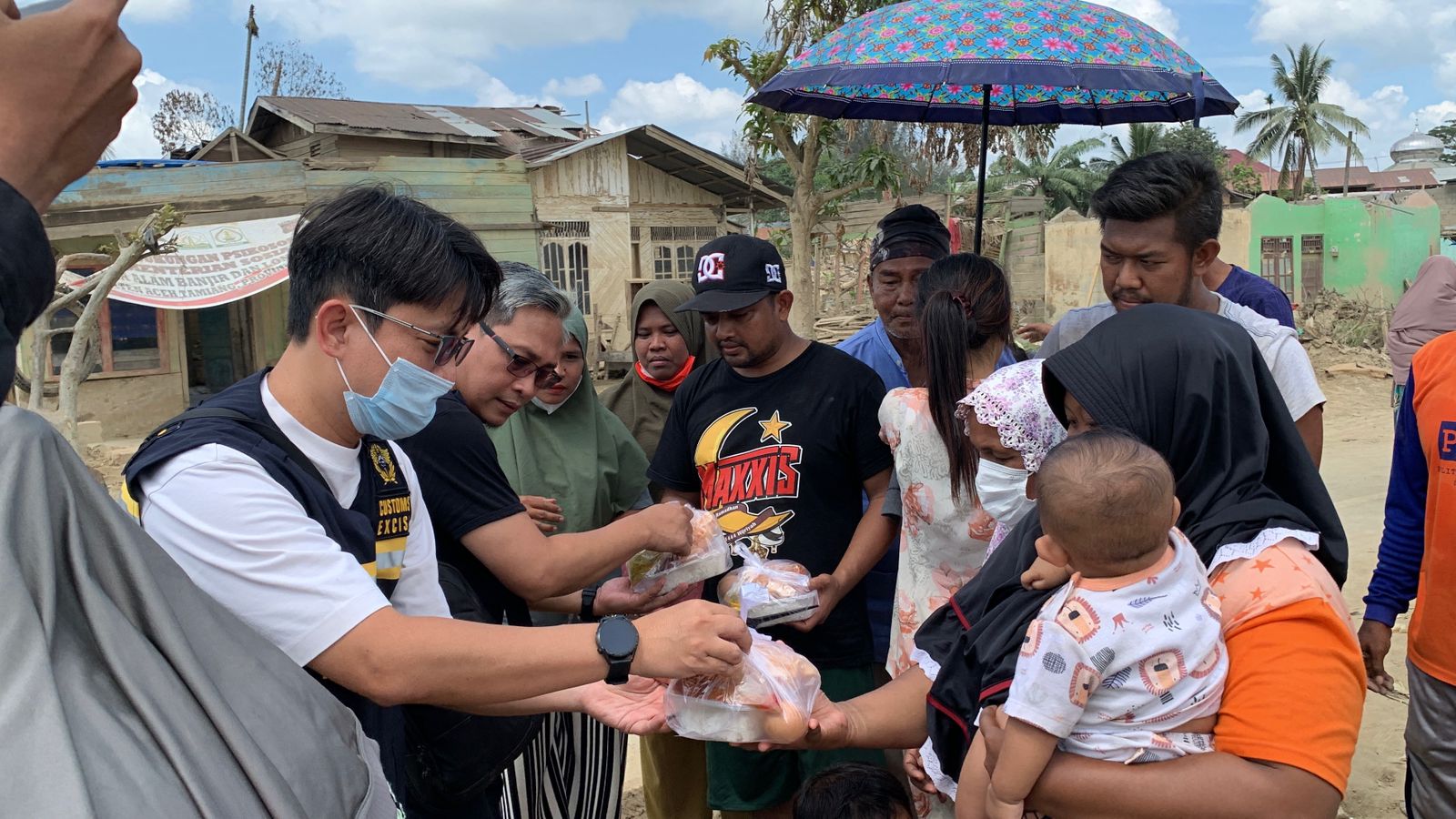 Bantuan Kemanusiaan Bea Cukai Langsa Dukung Pemulihan Warga Aceh Tamiang