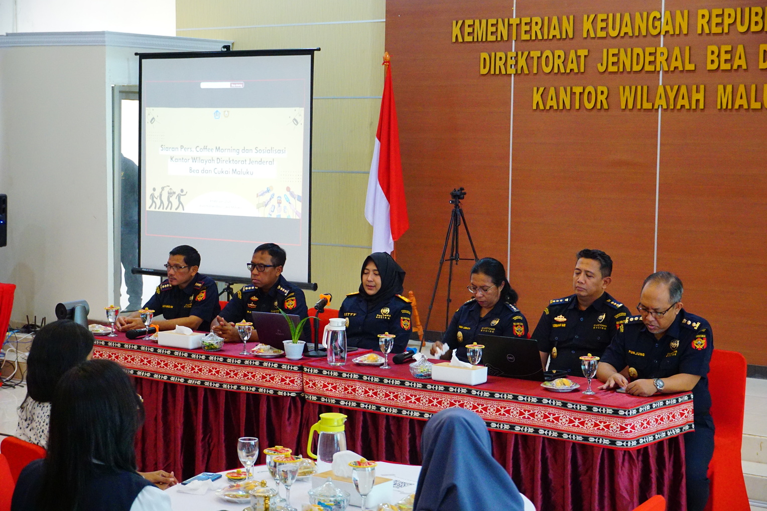 Kanwil Bea Cukai Maluku Gelar Siaran Pers dan Sosialisasi Ekspor Bersama Media Maluku–Maluku Utara