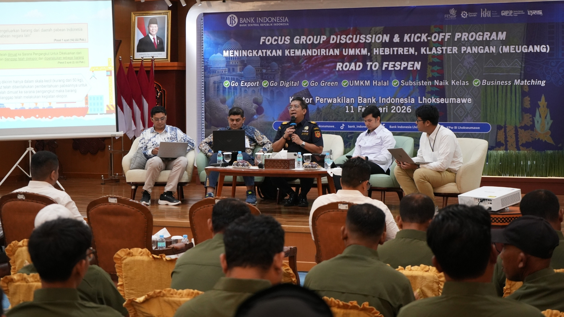 Bea Cukai Lhokseumawe Dorong Kemandirian UMKM melalui MEUGANG Bersama Bank Indonesia