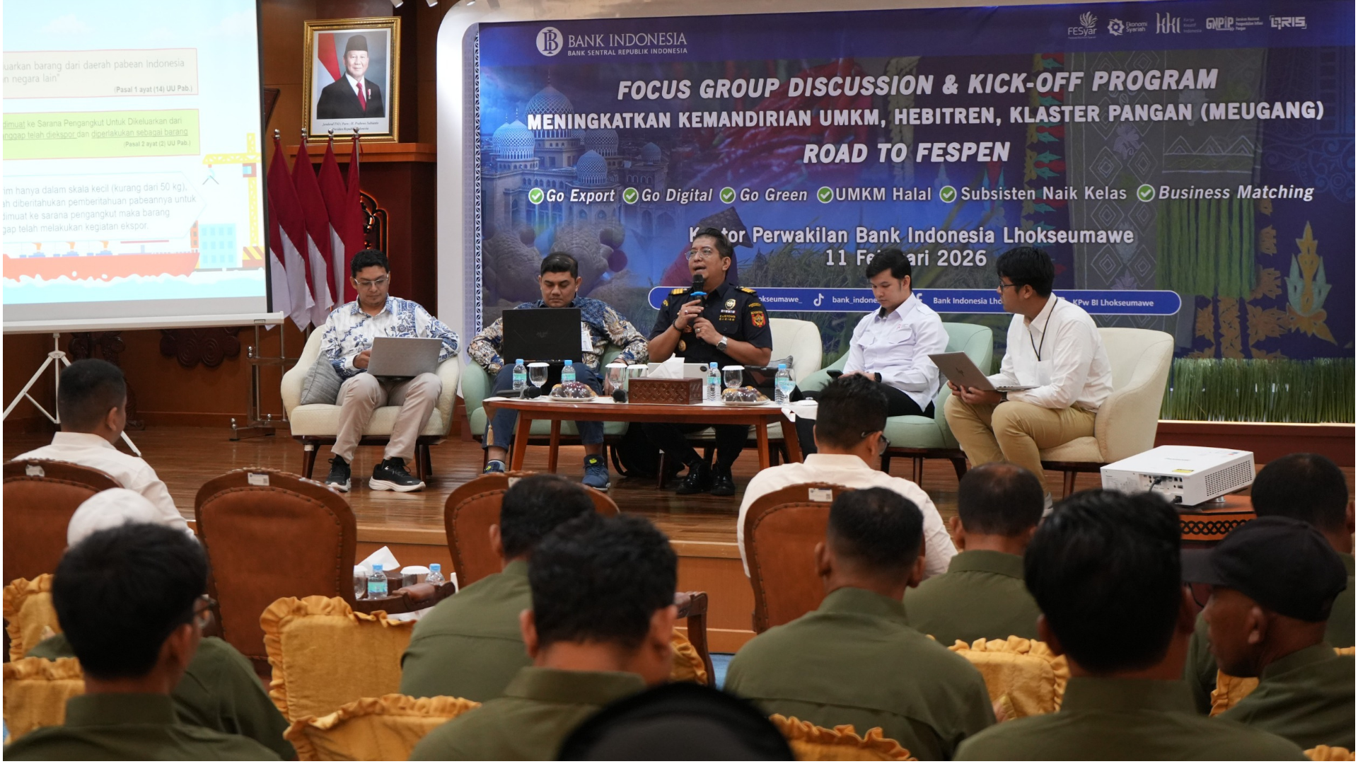 Bea Cukai Lhokseumawe Dorong Kemandirian UMKM melalui MEUGANG Bersama Bank Indonesia