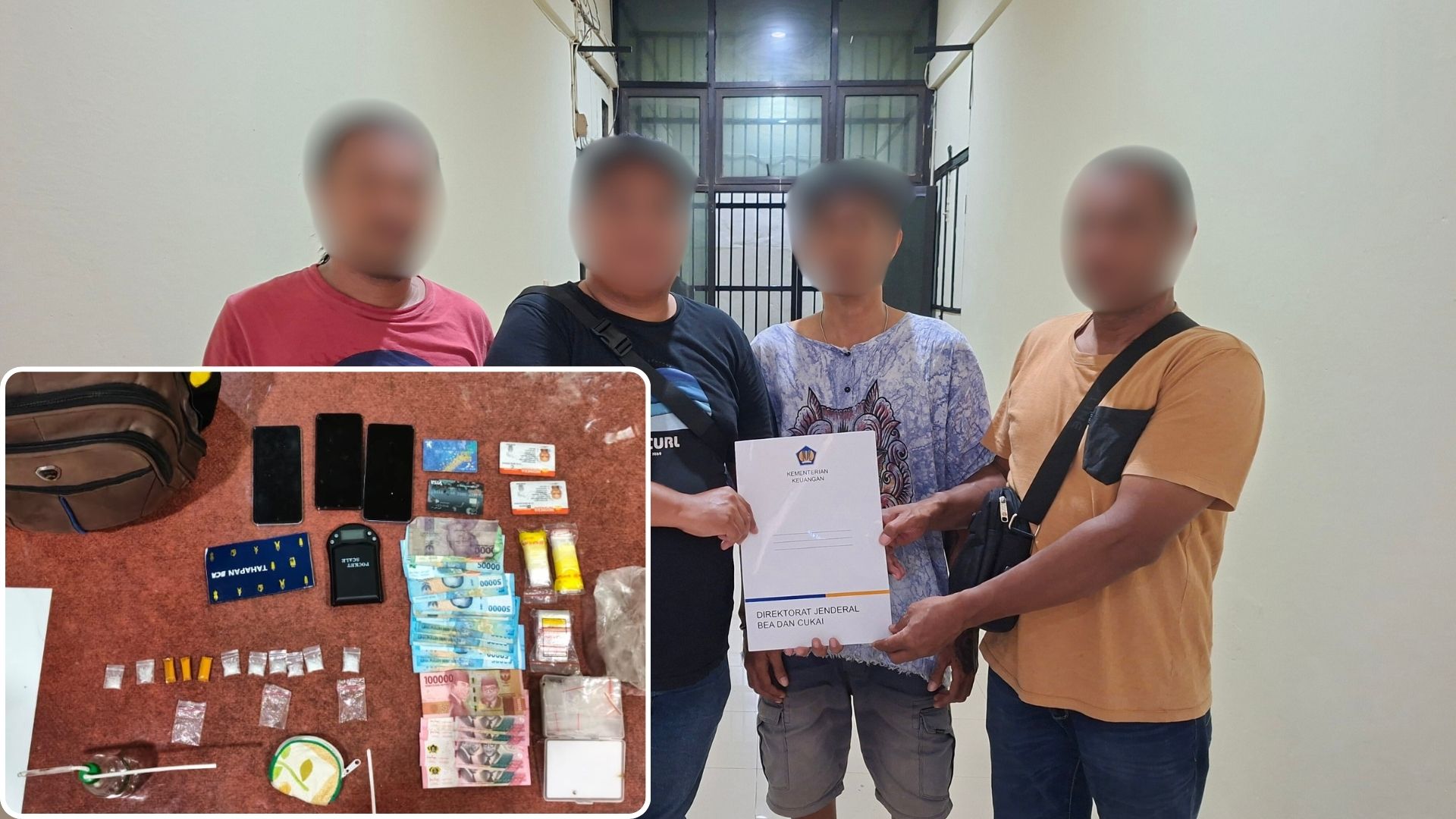 Sinergi Bea Cukai dan Polda Maluku Berhasil Ungkap Tiga Kasus Narkotika dalam Operasi Gabungan