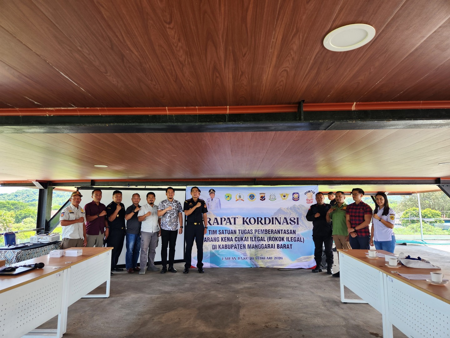 Rapat Koordinasi Satgas Pemberantasan Rokok Ilegal 