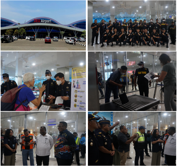 Bea Cukai  Optimalkan Layanan di Bandara Internasional Domine Eduard Osok  Sorong