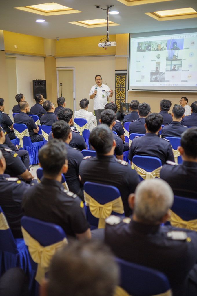 Peneguhan Integritas BC Pinang oleh Kepala Kanwil BC Kepri