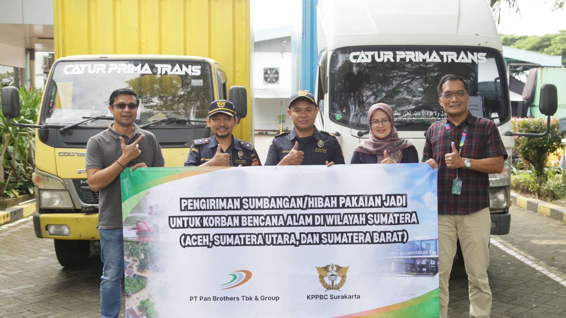 PT Pan Brothers dan Group Kirim Bantuan Kemanusiaan ke Aceh dan Sumatera