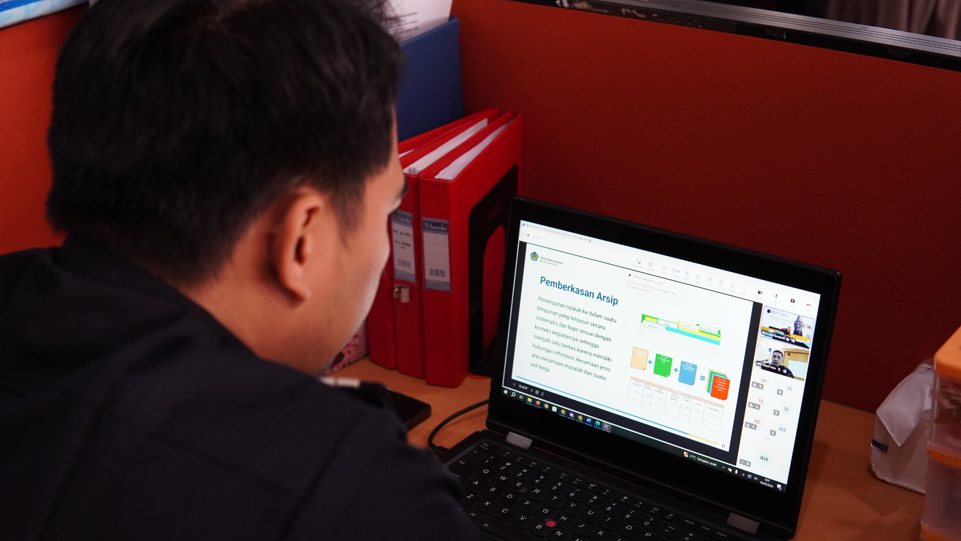 Peningkatan Kompetensi Pegawai (PKP) Tema Arsip Elektronik