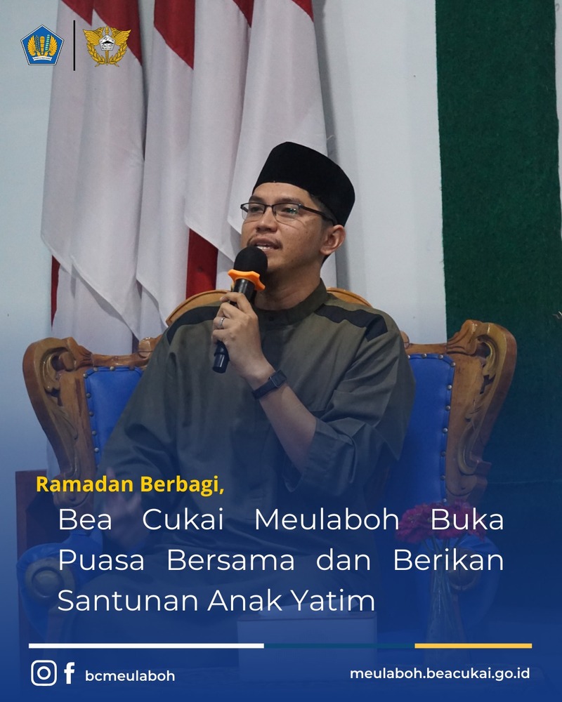 Silaturahmi dengan masyarakat sekitar Kantor Beacukai Meulaboh