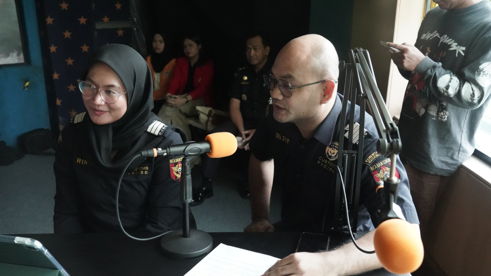 Talkshow Kemenkeu Satu Sulsel Bersama Radio Pramborr