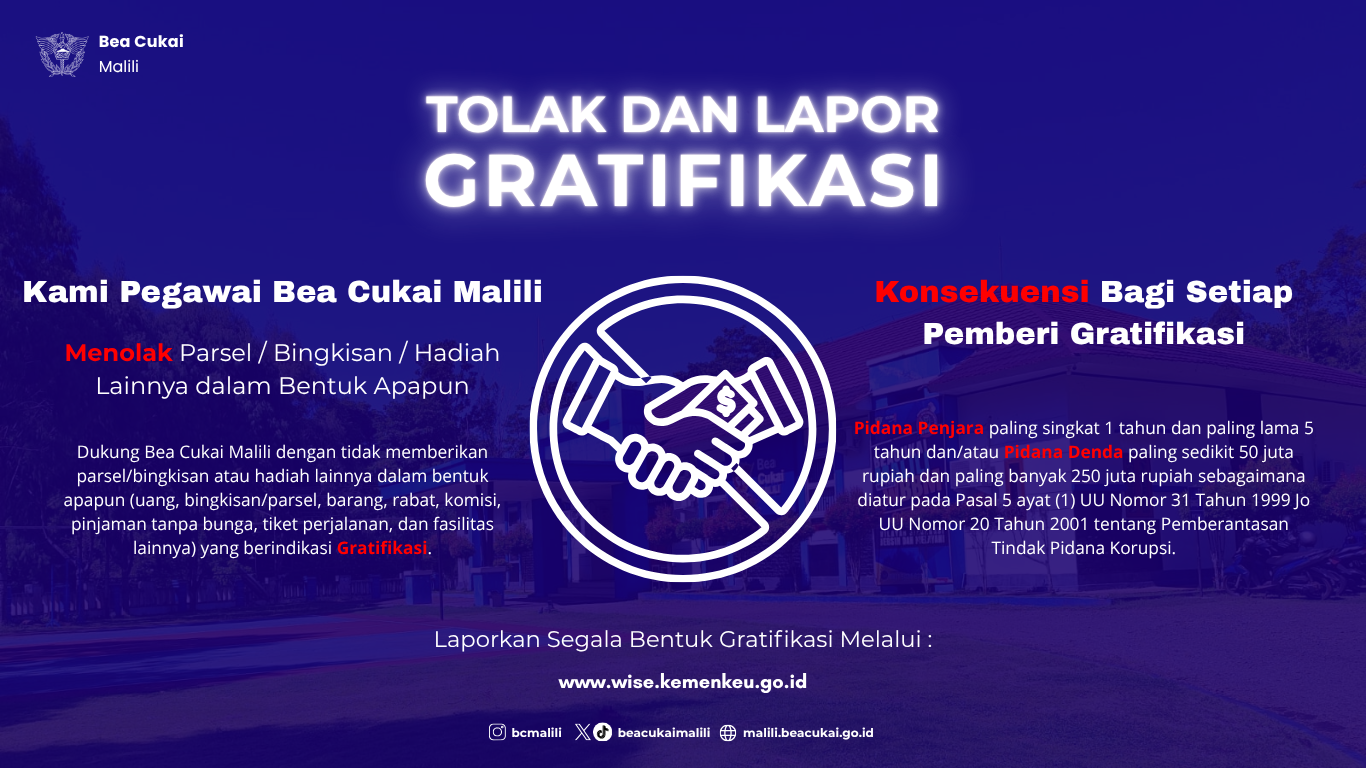 Larangan menerima bingkisan atau hadiah
