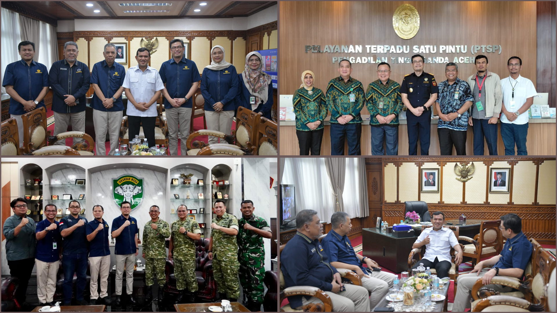 Perkuat Sinergi Lintas Instansi, Kakanwil Bea Cukai Aceh Lakukan Kunjungan Koordinasi Perdana di Banda Aceh