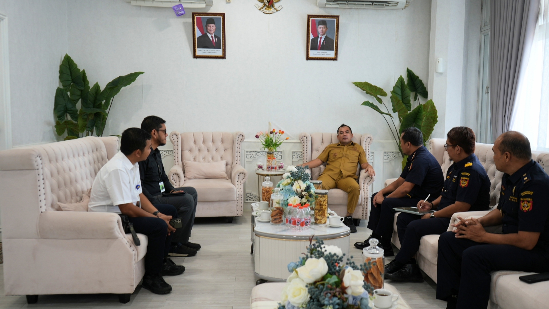 Perkuat Sinergi Daerah, Bea Cukai Lhokseumawe Audiensi dengan Wali Kota