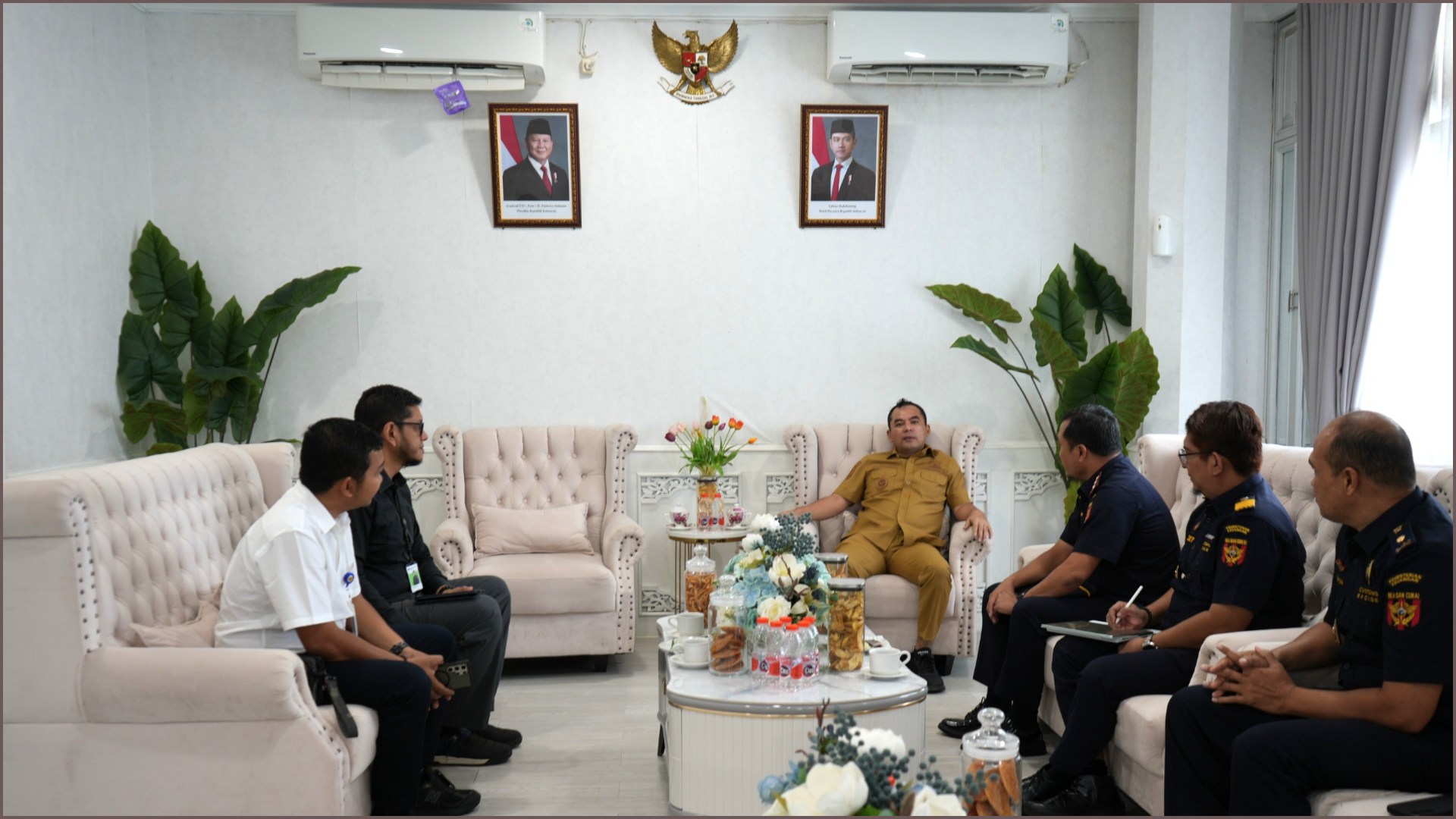 Perkuat Sinergi Daerah, Bea Cukai Lhokseumawe Audiensi dengan Wali Kota