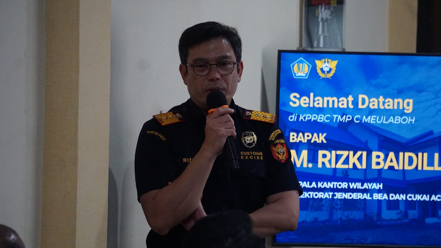 Kakanwil DJBC Aceh Laksanakan Kunjungan Kerja Perdana ke Bea Cukai Meulaboh