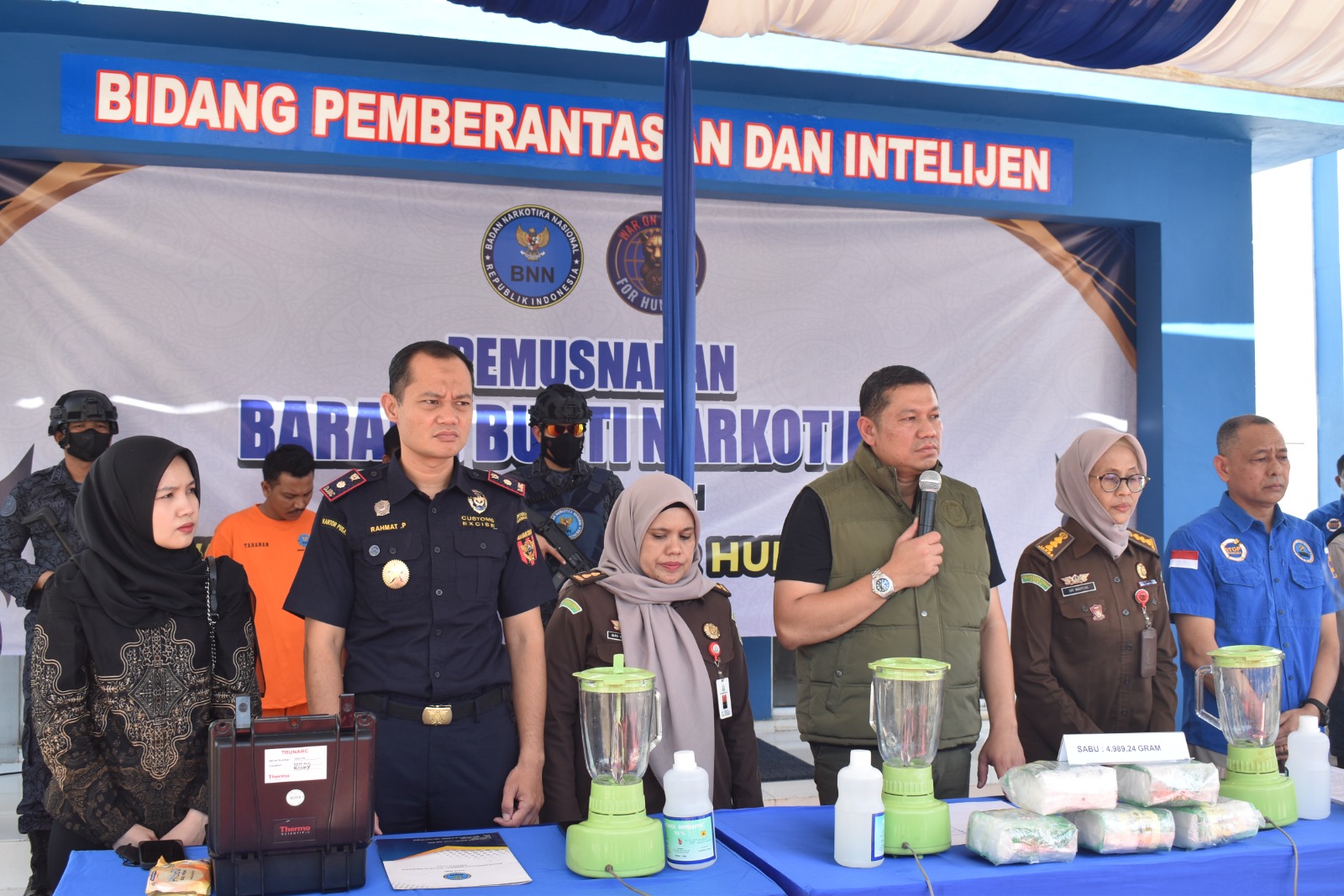 BNNP Aceh Musnahkan Barang Bukti Sabu Hasil Pengungkapan di Bireuen