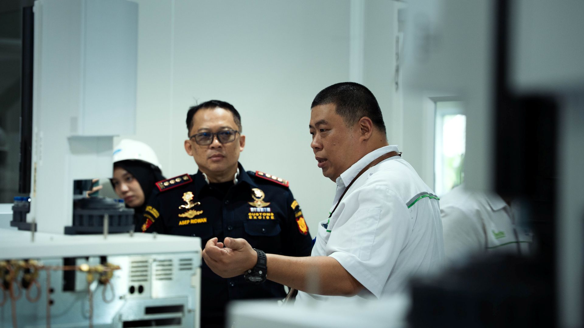 Bea Cukai Lampung Asistensi Ekspor  Cukai PT IEI