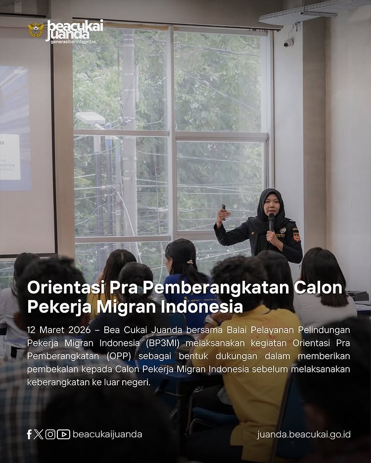 Orientasi Pra Pemberangkatan Calon Pekerja Migran Indonesia Edisi Maret 2026