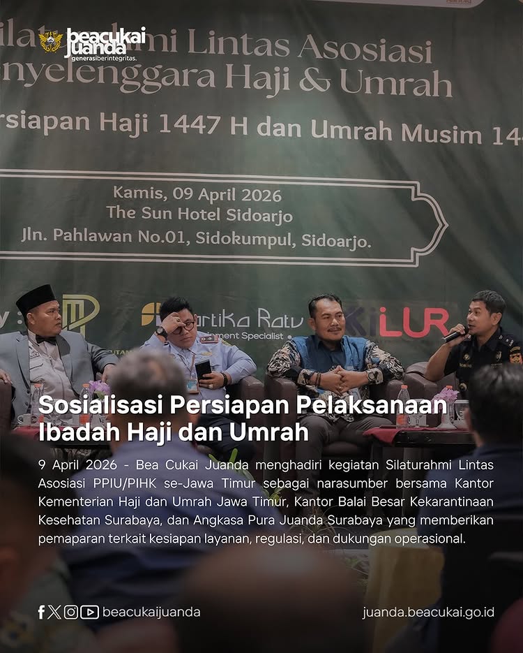Sosialisasi Persiapan Pelaksanaan Ibadah Haji dan Umrah