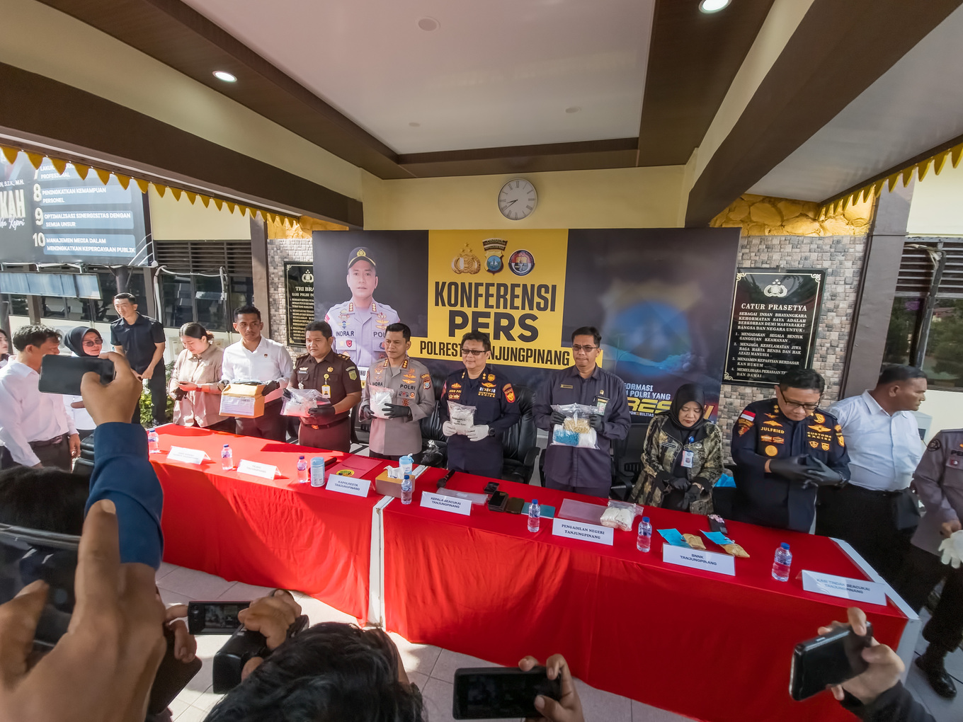 Apresiasi Penggagalan Peredaran Narkotika Oleh Polresta Tanjungpinang