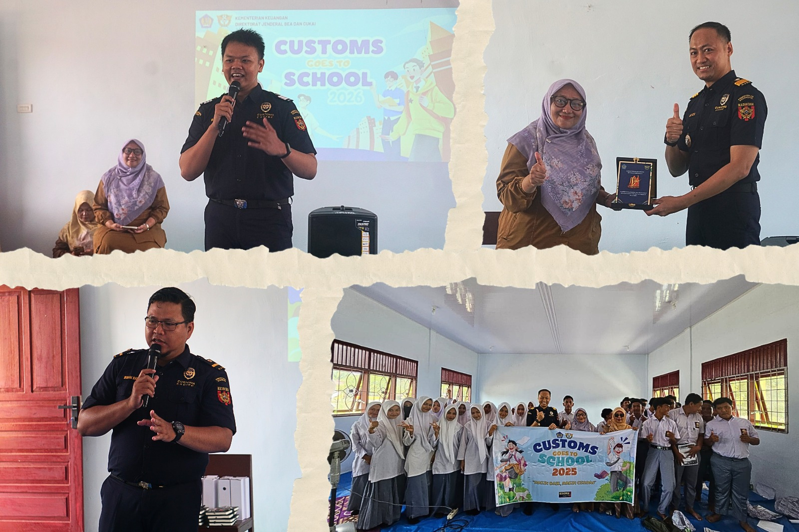 Bea Cukai Meulaboh Edukasi Pelajar Abdya Lewat Program Customs Goes To School