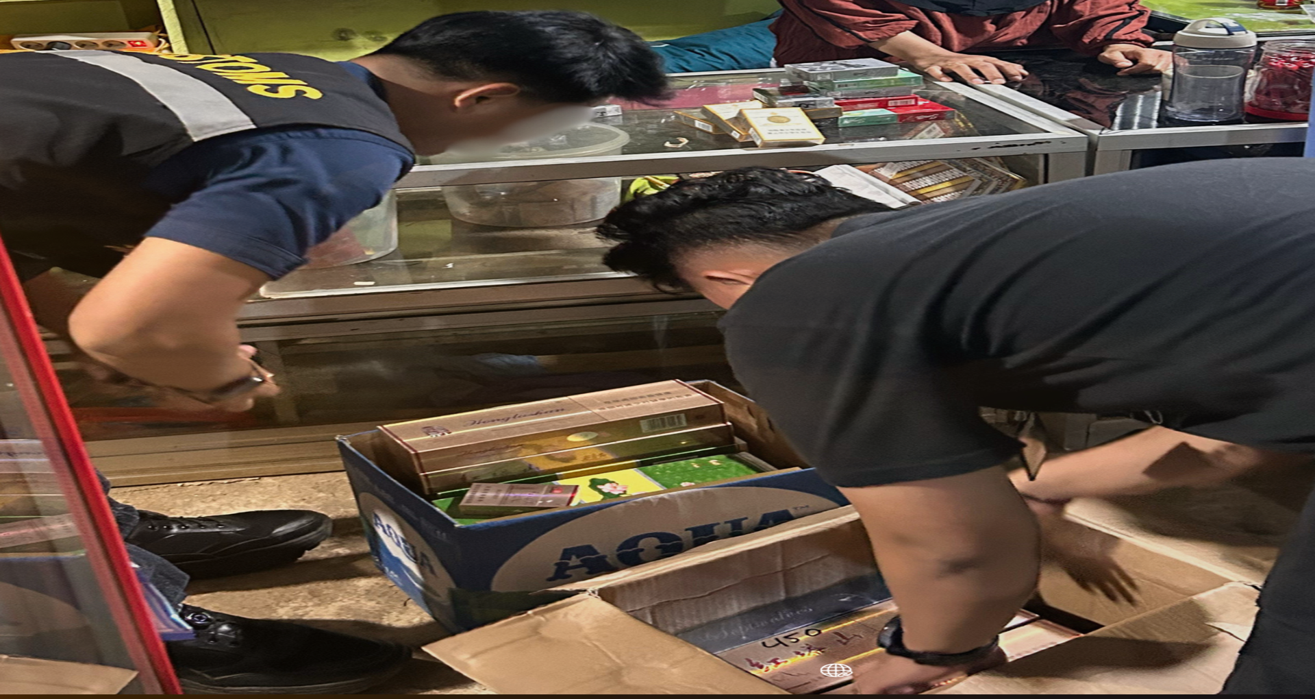 Bea Cukai Amankan 20 Ribu Batang Rokok Ilegal di Area Kawasan Industri