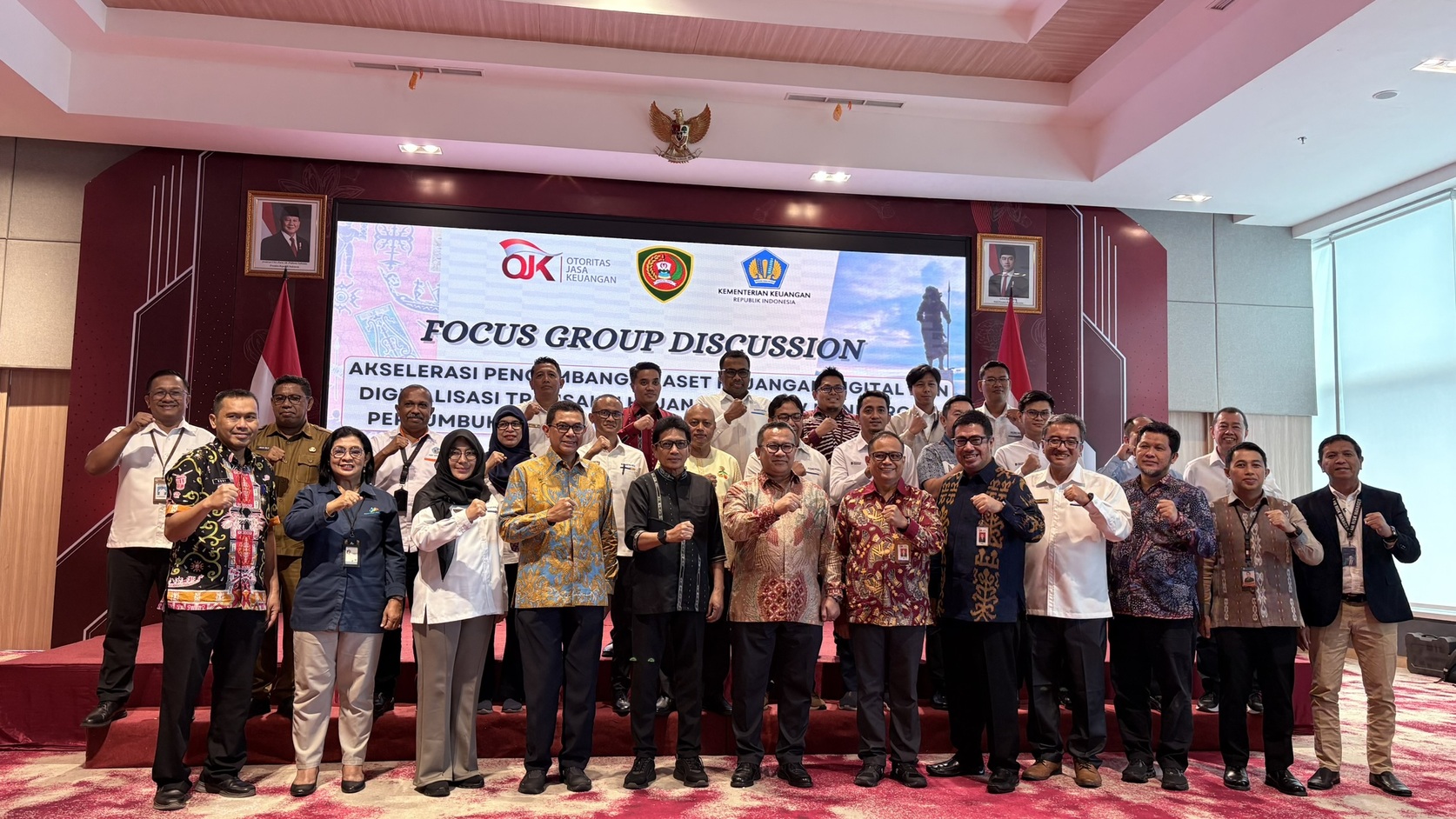 Perkuat Ekonomi Inklusif, Bea Cukai Ambon Hadiri FGD Pengembangan Aset dan Transaksi Keuangan Digital di Maluku