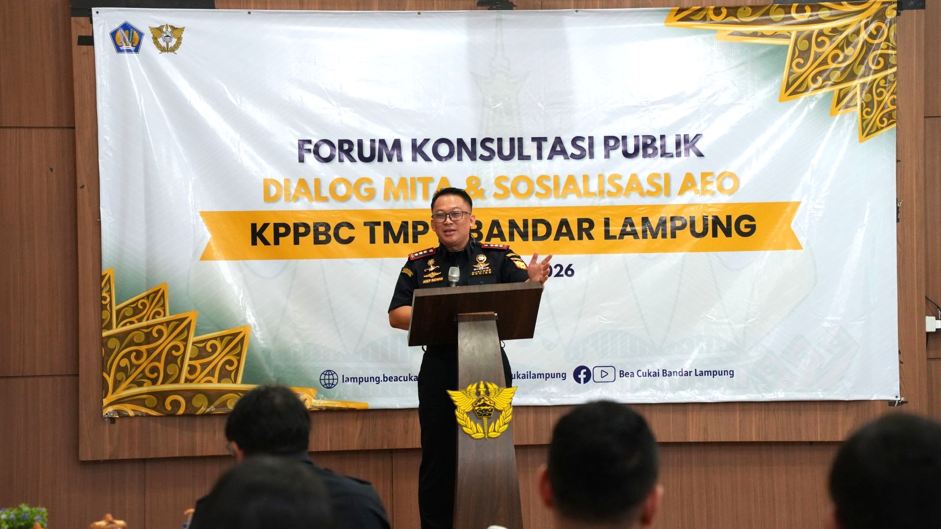 Forum Dialog MITA  AEO Bea Cukai Bandar Lampung