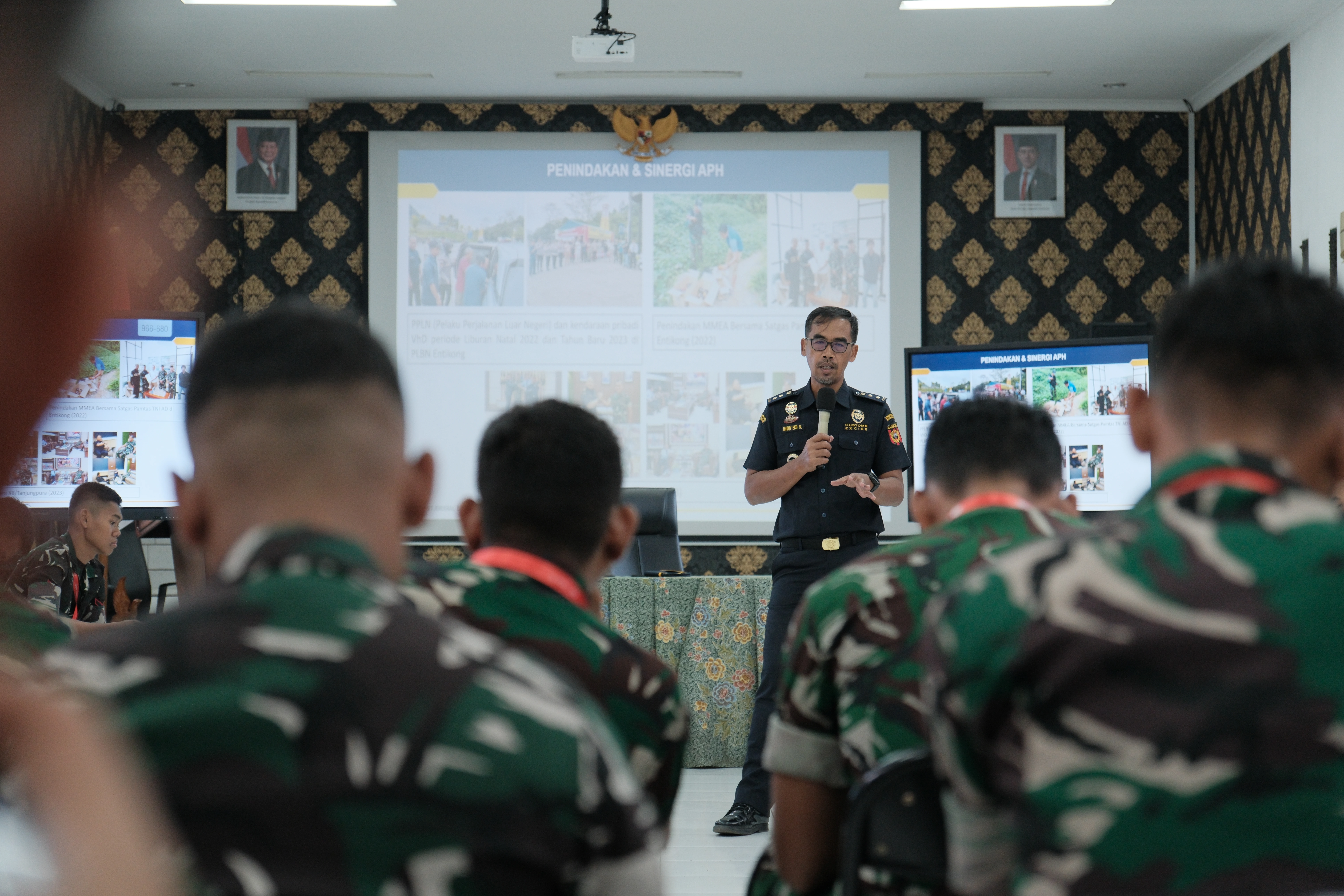 Bea Cukai Jabar Beri Pembekalan Penting untuk Prajurit TNI AD yang Akan Bertugas di Daerah Operasi