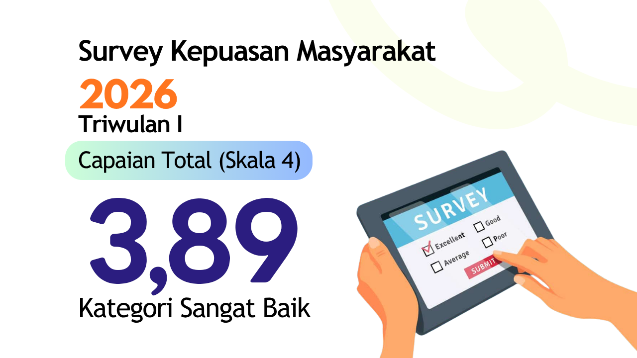 Survey Kepuasan Masyarakat 2026 Triwulan I