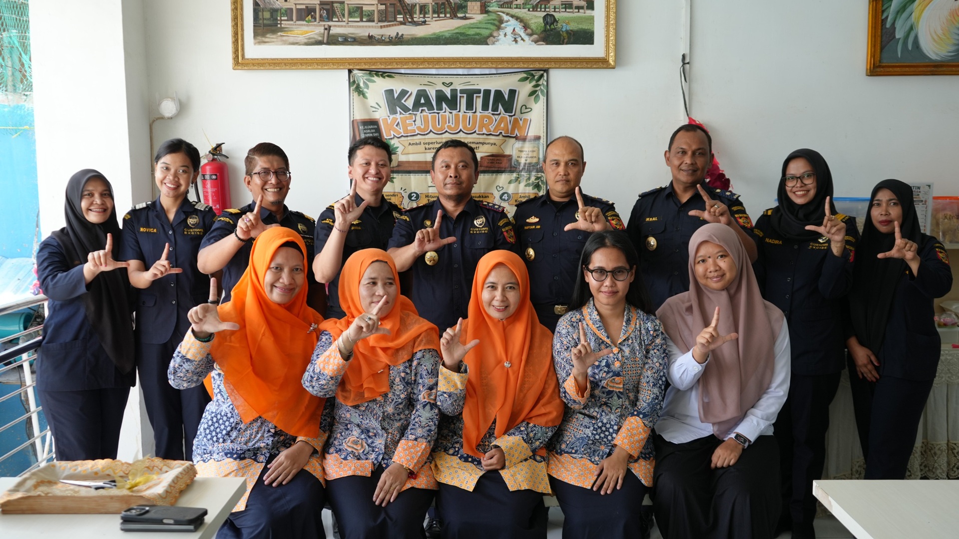 Kantin Tanpa Kasir, Cara Bea Cukai Lhokseumawe dan DWP Tanamkan Budaya Jujur