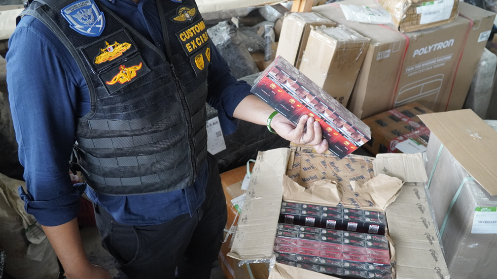 Sasar Jalur Pengiriman Barang, Bea Cukai Banten Perangi Rokok Ilegal