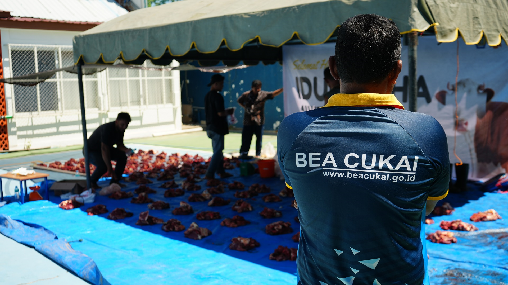 Idul Adha 1447 H, Bea Cukai Lhokseumawe Salurkan 129 Paket Daging Qurban