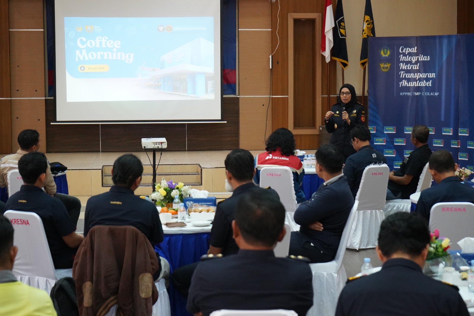 Perkuat Sinergi dan Integritas Pelayanan, Bea Cukai Cilacap Gelar Coffee Morning Bersama Pengguna Jasa