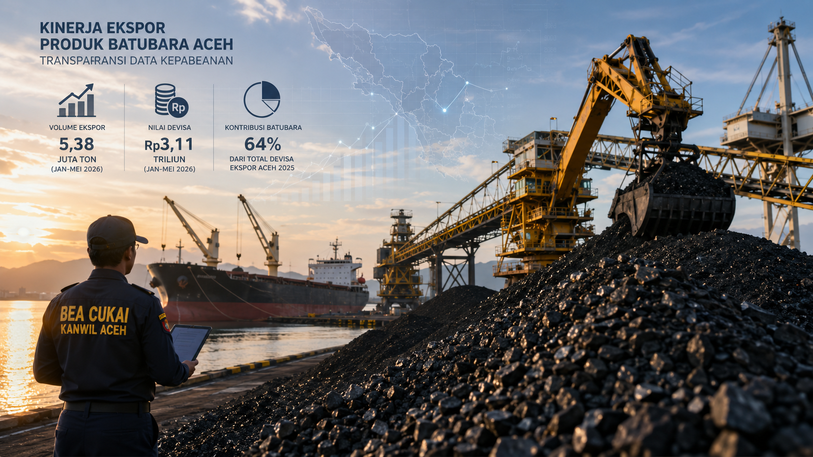 Kinerja Ekspor Produk Batubara Aceh: Transparansi Data Kepabeanan
